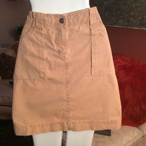 Khaki Vintage J Crew Skirt